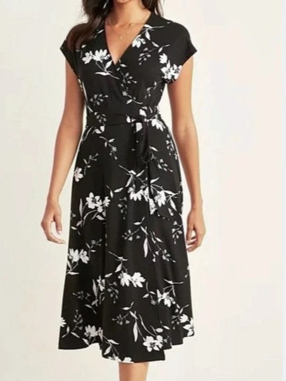 Old Navy Wrap Midi Dress